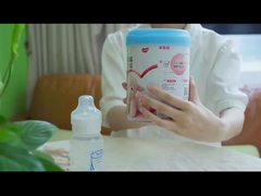 Plastik-Kinderspeise Flip-top-Läden mit Farbe und Logo angepasst