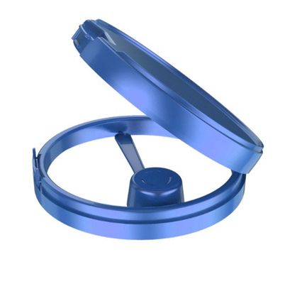 Revolutionary Design Milk Powder Plastic Lids with Built-In Scoop Holder and Spoon