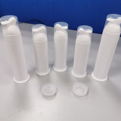 kaufen 100 ml leere Plastikpumpen Spender Kosmetische Luftlose Flaschen mit individueller Dekoration Online-Herstellung