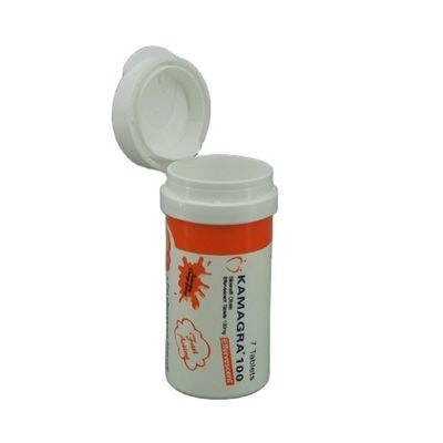 kaufen PP-Plastik Lieferung Personalisieren Logo Vitamin C Efferveszente Tablettenröhrchen mit Flip-Deckel Online-Herstellung