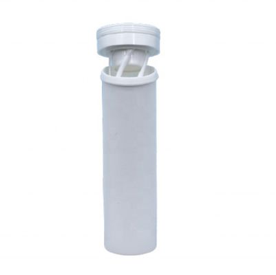 Empty Bottle Food Grade PP Customize Logo Effervescent Tablet Tube with Desiccant Cap