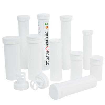kaufen PP-Material Custom Logo Design Efferveszente Tablette Vitamin C Flasche mit Kappe OEM Online-Herstellung