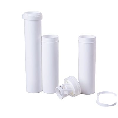 Non Disposable Vitamin Pill Tube with Desiccant Cover for Ice Cream Plastic Packaging