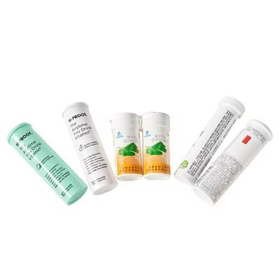 kaufen 80 ml Medizinischer Zylinder PP Plastikpille Kapsel Vitamin Effervescent Tablet Schlauchflasche mit Schutzkappe Online-Herstellung
