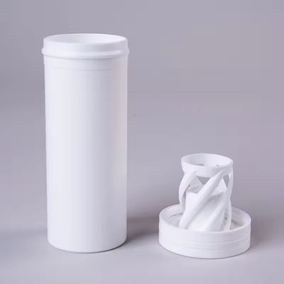 PP Collar Biodegradable Effervescent Tablet Tube Bottle for Vitamin C Medical Pills