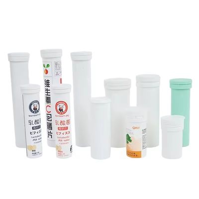 Supply Private Label Customized Pp White Effervescent Tablet Tubes for Medical Pills
