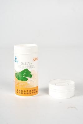 kaufen PE-Material Leere Plastik-Pharmazeutische Kapsel Tabletten Pille Medizinflasche mit Flip Top Deckel Design Online-Herstellung