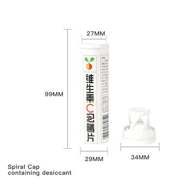 Long-term Dry Storage Child-resistant Lids Customized Colors Vitamins Tablets Packaging