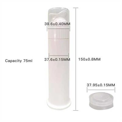 kaufen Dauerhafte, glatte Plastikflasche mit Pumpen-Kustom-Etikette und Farbe Online-Herstellung