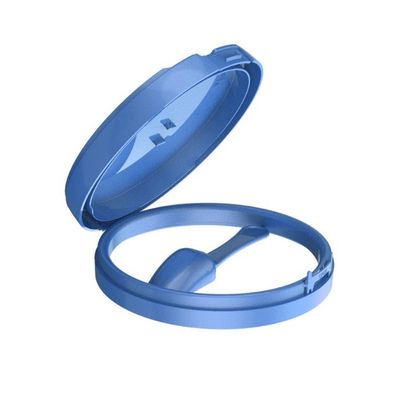 Style Fashion Milk Powder Empty Can Plastic Cover with Scoop 132mm PP Plastic