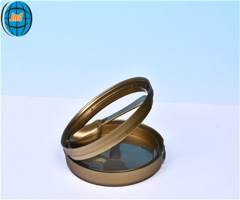 Patented OEM Design Milk Powder Tin Can with Sealed Lid and Built-in Scoop 502