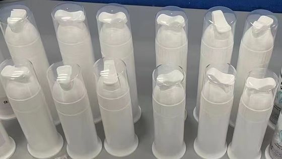 Plastic Manufacturing Tooth Paste Vacuum Airless Pump Bottle for Personal Care