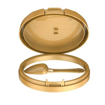 OEM Accepted Flip Top Milk Powder Can Cover BPA Free Plastic Tin Lid with Spoon