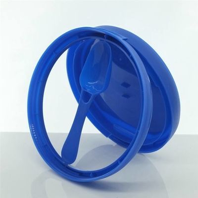 OEM Accepted Flip Top Milk Powder Can Cover BPA Free Plastic Tin Lid with Spoon