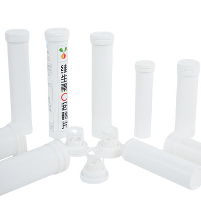 2023 benutzerdefinierte leere Plastikflasche Effervesztabletten mit Trocknungsmittelkappe und Mineralien