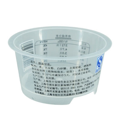 135 ml angepasste Farbkunststoffverpackung IML