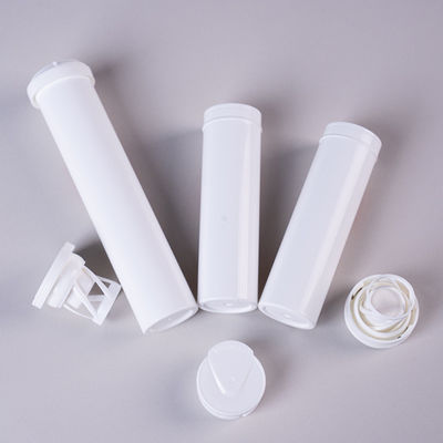 PP Plastic Childproof Effervescent Tablet Tubes Packaging Bottle For Pills And Tablets