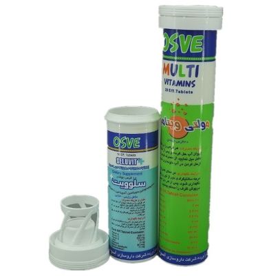 PP-Kunststoff-Federhülle Kapsel-Speicherröhren für Vitamin C-Sprühtabletten