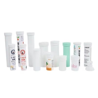 Matte Surface PP Plastic Effervescent Container for Clean VC Candies 50ml 60ml 70ml 80ml