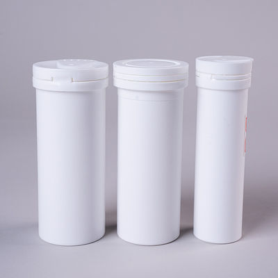 Effervescent Tablet Pills Packaging Container with Dry Offset Printing and PP Collar