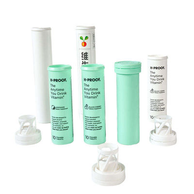 Individuell angepasste PP-Plastik-Vitamin-Leere Effervesztablette mit Kappe