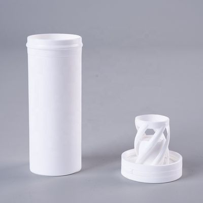 Effervescent Tablets Packaging with Food Grade PP Plastic Pill Tube and Sealing Caps