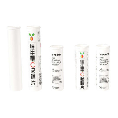 Product Private Label Effervescent Vitamin C Tube with Competitive and PP Collar Material