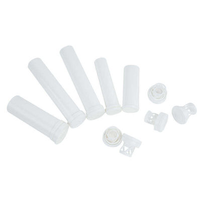 Personalisierte PP Material Efferveszente Tablettenröhre für weiße Vitamin-C-Tabletten Verpackung