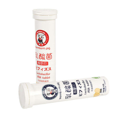Anpassungsdruck Farbe Anpassungslogo Vitamin C Tablettenröhre Verpackung