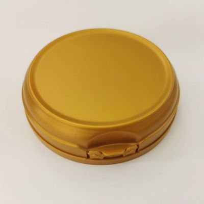 502 PP Flip-Top-Deckel für die Verpackung von Pulverdosen mit Farbe und Logo